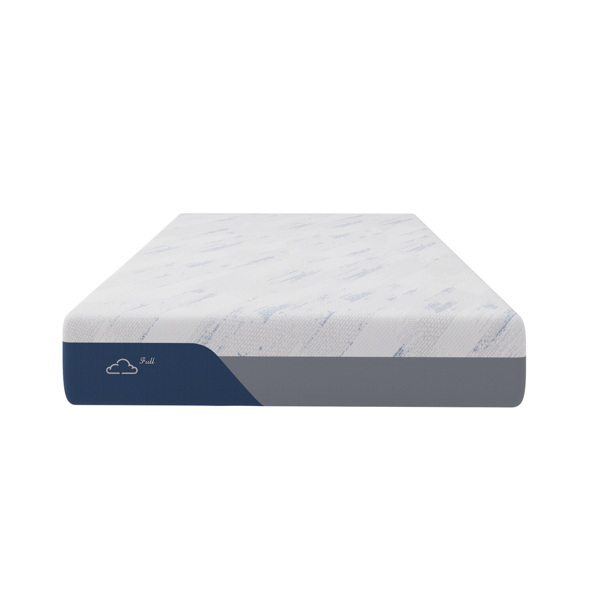 Einfach Full Mattress in a Box, Upgraded Thickened Memory Foam Layer, Premium Cooling Ice Silk Cover, Medium Firm