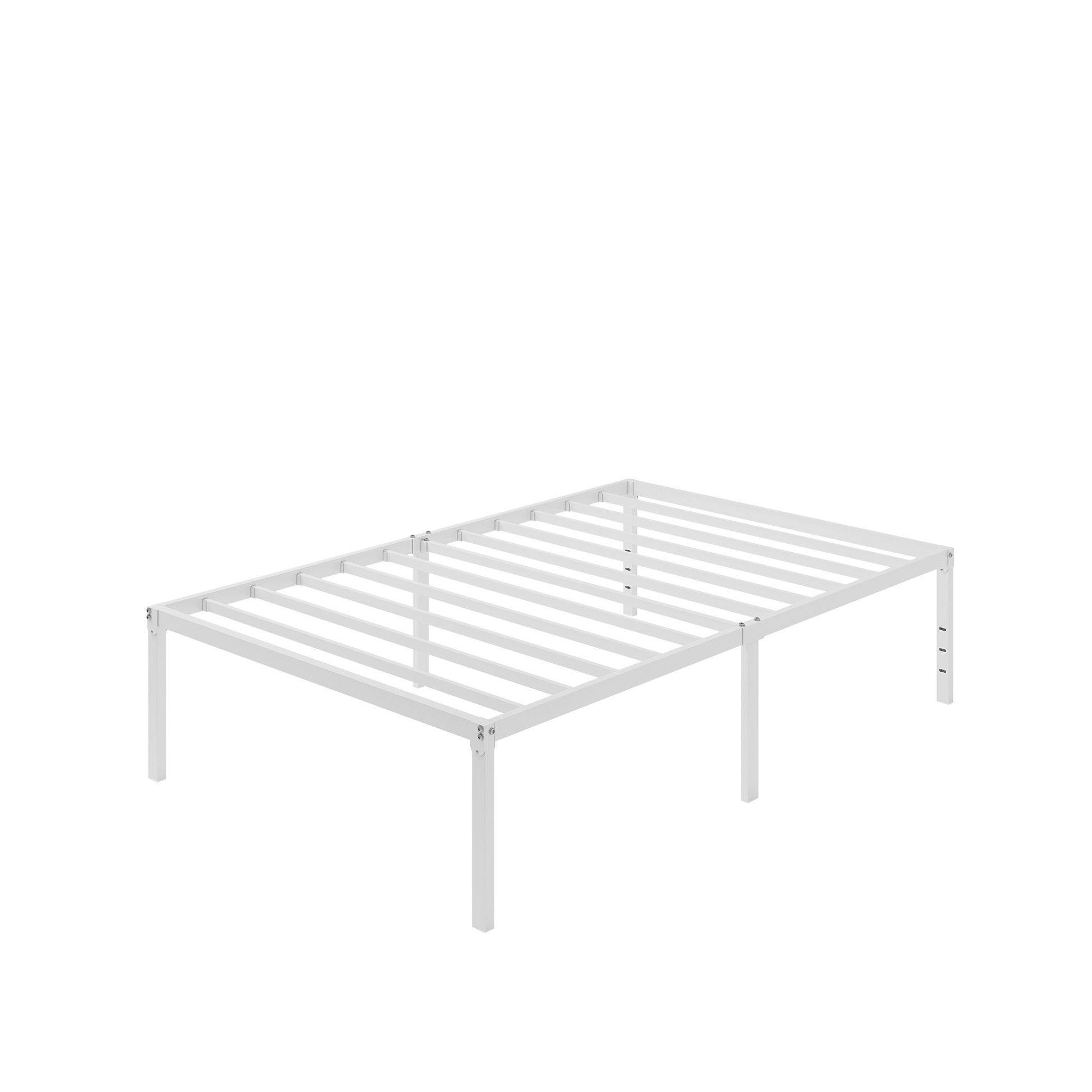 Einfach Bed Frame, Metal Platform Bed with 16.6" Under-bed Storage Space, Heavy Duty, No Box Spring Needed